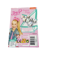Jeu de dés de danse coloré Nickelodeon JoJo Siwa pour toute la famille, fabriqué en Chine