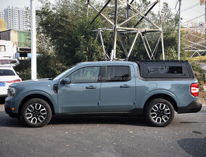 Cubierta Rígida de Acero Impermeable para Camioneta <span class=keywords><strong>Ford</strong></span> <span class=keywords><strong>Maverick</strong></span> <span class=keywords><strong>4X4</strong></span> 2026, con 2 Ventanas Corredizas, Carcasa de Acero para Camioneta, con Cierre, en Existencia - Product Image 4