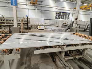 Comptoir de cuisine en pierre de quartz blanc artificiel Comptoir de réception Dessus de cuisine Quartz artificiel plein Bullnose - Product Image 5