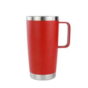 Tumbler With Handle With Sliding Lid Reusable Travel <b>Drinkware</b> 20Oz Stainless Steel Cheap 20Oz Tumbler Set ASM26 - Product Image 4