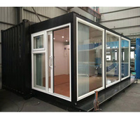 Maisons préfabriquées en conteneurs pour usage de villa, design moderne, couleur personnalisée, tailles 20 pieds/40 pieds