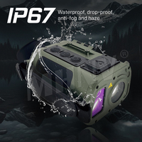 Telémetro Láser de Mano MHNV RF45 7X, 1535nm, Láser Seguro para los Ojos, con GPS, Resistente al Agua IP67
