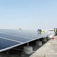 Kit pendukung Panel surya, alat pemasangan PV lengkap untuk pemasangan atap tenaga surya