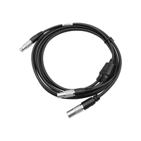 Câble d'alimentation et de données GEV205 748418 de 1,8 m pour récepteur GNSS RTK GS09 GS15 vers batterie externe GEB171 et boîtier radio GFU