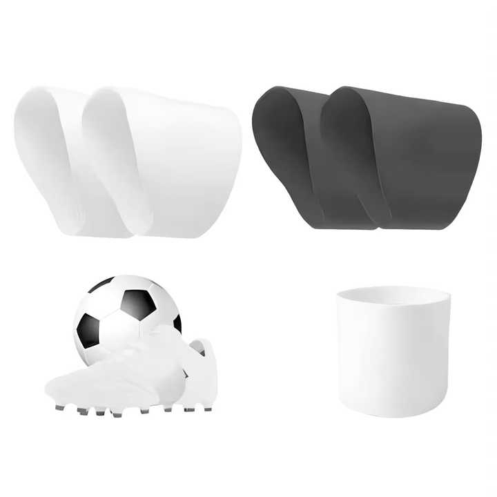 free size high elastic antislip silicone football training shoe lace