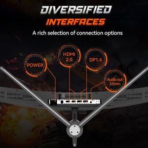 Moniteur de 49 pouces en gros HDR 400 <span class=keywords><strong>QLED</strong></span> SPK <span class=keywords><strong>4K</strong></span> 144Hz écran super large 1800R moniteur de jeu d'ordinateur incurvé - Product Image 3