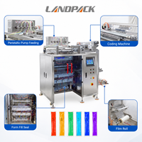 Machine de remplissage et d'emballage multi-voies pour bâtonnets de gelée glacée liquide aromatisée au miel et aux fruits