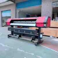 Traceur jet d'encre haute performance XP600 de 1,8 m (6 pieds) - Imprimante grand format avec encres éco-solvant pour la production de graphiques flexibles