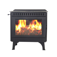 Poêle à bois en acier laminé à froid, brûleur à bois de bonne qualité, prix d'usine, livraison gratuite