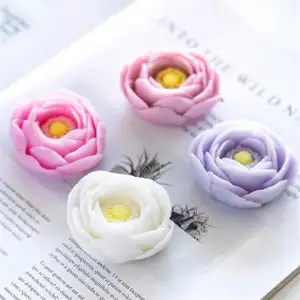 Moldes de silicona para hornear, para Mousse y pasteles, flor Rosa 3D, venta al por mayor