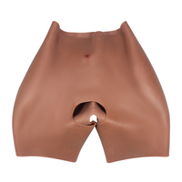 Pantalones Sexy de Silicona con Glúteos Artificiales para Mujer, Ropa Interior con Almohadillas Suaves de Silicona para Realce de Glúteos y Caderas