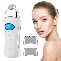 <strong>Best</strong> <strong>Selling</strong> Hand Held Micro Current <strong>Galvanic</strong> Face Body Lifting <strong>Machine</strong> ABS Electric Guasha Anti-Aging Skin Firming Rechargeable