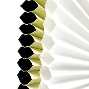 Hot selling honeycomb Blinds Double pleated light filtered Cellular Thermal Insulated shades cordless window honeycomb blinds