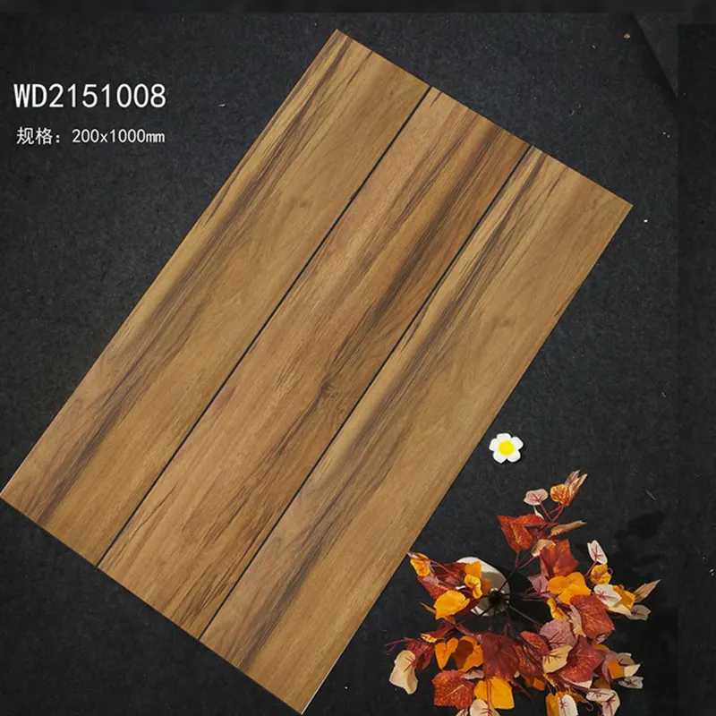 200x1000mm/8x40 inches dark brown living room/ bathroom rustic ceramic wood tiles flooring