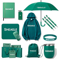 Ensemble promotionnel personnalisé pour entreprise, en acier inoxydable, cadeaux électroniques originaux, pour événements et salons professionnels, couleur personnalisée, sérigraphie