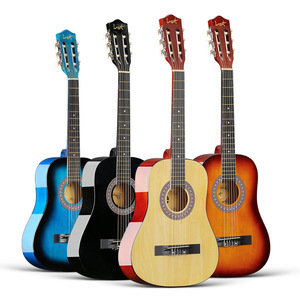Guitare classique 30 pouces pour débutant pas cher Usine prix de gros guitare acoustique classique - Product Image 1