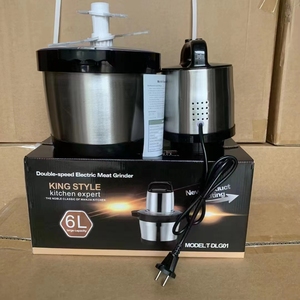 Machine Électrique à Piler Ignames et Fufu, Hachoir à Viande Domestique 1500W, Acier Inoxydable, Portable et Silencieuse, 6L - Product Image 5