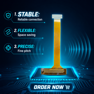 Turnkey Polyimide Flexible Circuit Board (FPC) Manufacturing 0.1-0.4mm Thickness Immersion Gold Surface Finishing-PCB Assembly