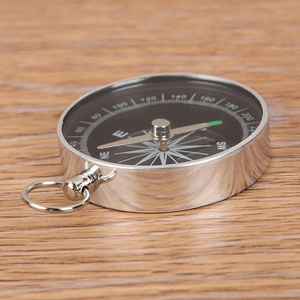 Mini Brújula de bolsillo para senderismo, herramienta de navegación profesional, ligera, de aluminio, supervivencia salvaje - Product Image 3