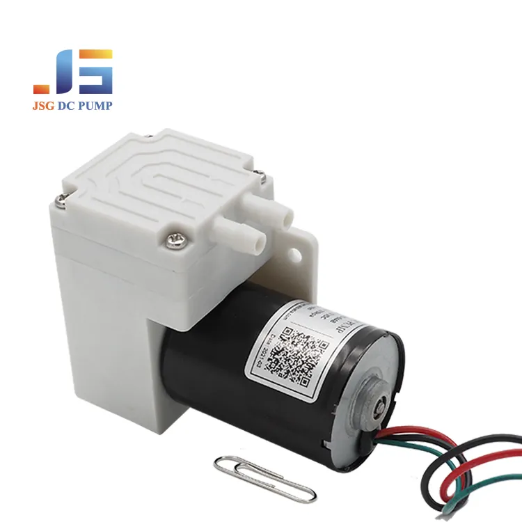 450kpa แรงดันสูงเงียบ18W แพทย์อาหารเกรดไมโครปั๊มลมจีน3V 6V 12V/24V Dc Brushless ไมโครไดอะแฟรมปั๊มสูญญากาศ