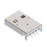 Connecteur USB de remplacement 1-1734028-1, connecteur USB PLUG RA SMT POST 1.1 RE