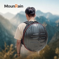 Mountain Rain Handpan Hard Bags Round Sound Healing Drum Meditative Yoga Tool for Alignment Crafted Other