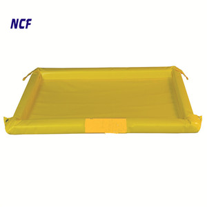 <strong>New</strong> Arrival Temporary Flexible <strong>Tarpaulin</strong> Tarp Brady Portable Chemical Oil Spill Berm For Containment - Product Image 2