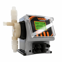 Bomba Dosificadora Digital con Motor Paso a Paso VX30 Gris Grafito de 30L/H y 4 Bares, IP65, RS485 Modbus, 4-20mA, para Tratamiento de Agua Municipal, OEM