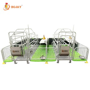 Équipement d'élevage porcin : Caisse <span class=keywords><strong>de</strong></span> mise bas et lit <span class=keywords><strong>de</strong></span> gestation pour truies, cages pour l'élevage <span class=keywords><strong>de</strong></span> porcs - Product Image 5