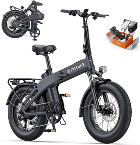 Bicicleta Eléctrica Plegable Moscow Stock con Neumáticos de 20"x 4.0, <span class=keywords><strong>750W</strong></span>, Desbloqueo sin Llave, IoT Antirrobo - Product Image 1