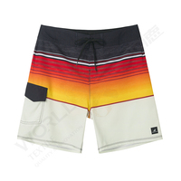 Shorts de sport pour hommes Shorts de plage pour le surf d'été Séchage rapide Shorts de bain à rayures Shorts pour hommes