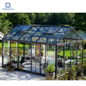 Véranda en aluminium 4 saisons à double vitrage, coupe-vent et isolante, pour villa, jardin, patio, café, salle à manger - Product Image 6