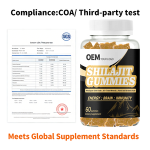 อาหารเสริมสมุนไพรชิลลาจิตแบบกัมมี่ จัดหาได้อย่างมั่นคงสำหรับผู้ขาย FBA ได้รับการรับรอง COA ผ่านการทดสอบโดยบุคคลที่สาม - Product Image 5