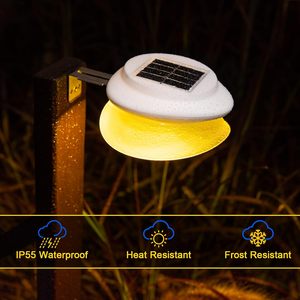 Upgraded 9 LED Solar Gutter <b>Lights</b> Waterproof Outdoor Solar Powered Fence <b>Post</b> Deck <b>Lights</b> Ideal for Eaves Garden Backyard Patio - Product Image 6