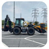 Chargeuse-pelleteuse JCB 4CX d'occasion TorqueLock Original, excavatrice rétro, prix abordable, prête à être expédiée, haute qualité