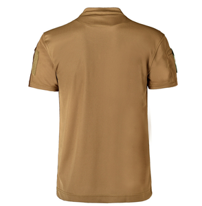 เสื้อยืดคอกลม DFT0301 แห้งเร็ว แขนสั้น สีน้ำตาล สีกากี สีเขียว สีดำ สีเทา - Product Image 6