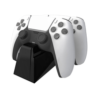 Support de charge rapide double RGB de haute qualité MIMD avec port Type C, base de charge ABS pour manette de jeu sans fil P5, garantie de 12 mois