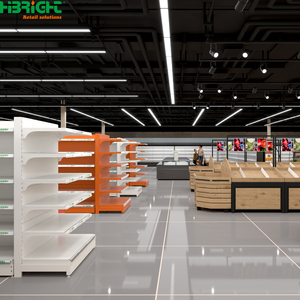Conception d'intérieur de magasin de détail de luxe sur mesure, aménagement de boutique en bois MDF et métal, décoration, agencement complet du magasin, présentoirs - Product Image 2