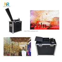 RUIEN Canon à confettis Co2 de haute qualité faisant la machine Super grand effet de scène petite machine de tir de confettis Blaster
