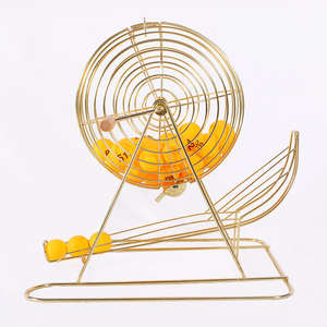 Benutzer definiertes Bingo-Set mit Bingo-Bällen Lotterie-Maschine Zieh maschine und Bingo-Karte - Product Image 6