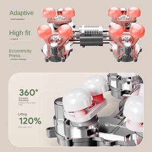 Tragbarer Vier-Zonen-Leder-Taillenmassagegerät mit Infrarot-Physiotherapie, Zeitsteuerung, Kneten und Shiatsu für Rücken, Schulter, Nacken und Ganzkörper - Product Image 2