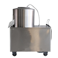 Kleine Industriële Aardappelschilmachine Frietjes Snijmachine Aardappelchips Snijmachine