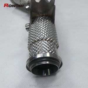 RD Performance Stainless Steel Straight Downpipe for Mercedes-Benz AMG C43 E43 E400 W205 M276 3.0T 2017+ - Product Image 5