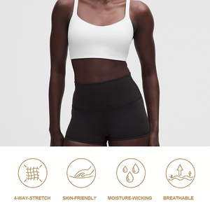 Activewear Workout Top Custom Logo <b>Bra</b> Slim Fit <b>Stretch</b> Yoga <b>Bra</b> Comfortable Breathable Women's Sport Athletic Sports <b>Bra</b> - Product Image 4
