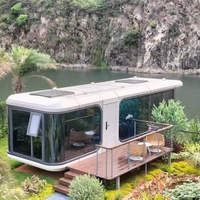 Chine Système de maison intelligente Hôtel de plage Séjour à domicile Maison préfabriquée Maison en conteneur Maison mobile Nouvelle capsule spatiale