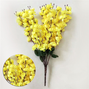 QSLHC-AF1098 Nuevo Diseño Ramo de Flores Artificiales de Flor de Cerezo para Decoración - Product Image 2