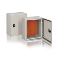 Armoires de stockage de batteries au lithium B&J pour extérieur, taille 400x300x150, coffret de distribution électrique en acier galvanisé RAL7035