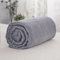 Housse de couette de haute qualité, Minky de sommeil amovible matelassé et lesté