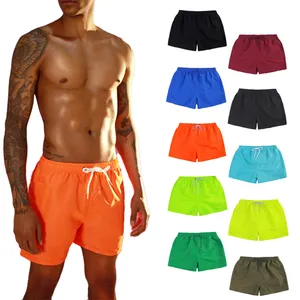 Wholesale Swimwear Printed Plain Man Beach Sport Short With Mesh Lining Quick Dry Board Surf Trunks Waterproof Swim Shorts Men