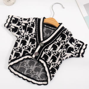 Moda Luxo Marca Pet Dog Sweater Malha Quente Puppy Cat Dog Roupas De Inverno - Product Image 6